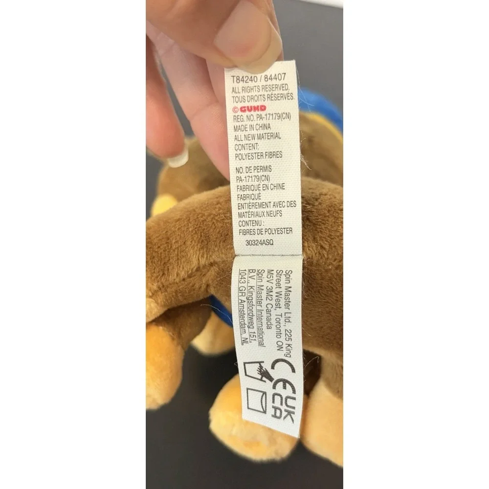 Paw Patrol‎ Plush M Chase Version Takara Tomy, Plush Height 26cm From Japan